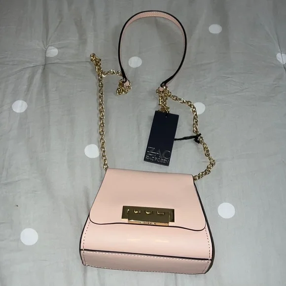 Zac Posen Bags Zac Posen Mini Chain Crossbody Apricot Poshmark